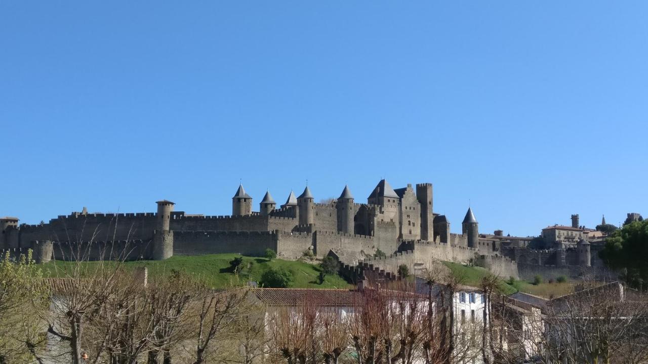 Montez Au Creneau, Face A La Cite Vue Sublime Apartment Carcassone Exterior photo
